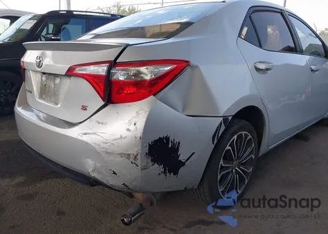 2014 Toyota Corolla S Plus z USA, uszkodzony, nr VIN 2T1BURHE1EC080388
